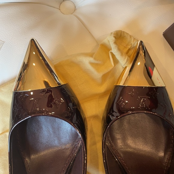 Louis Vuitton Amarante Monogram Vernis Allamanda - Picture 4 of 9